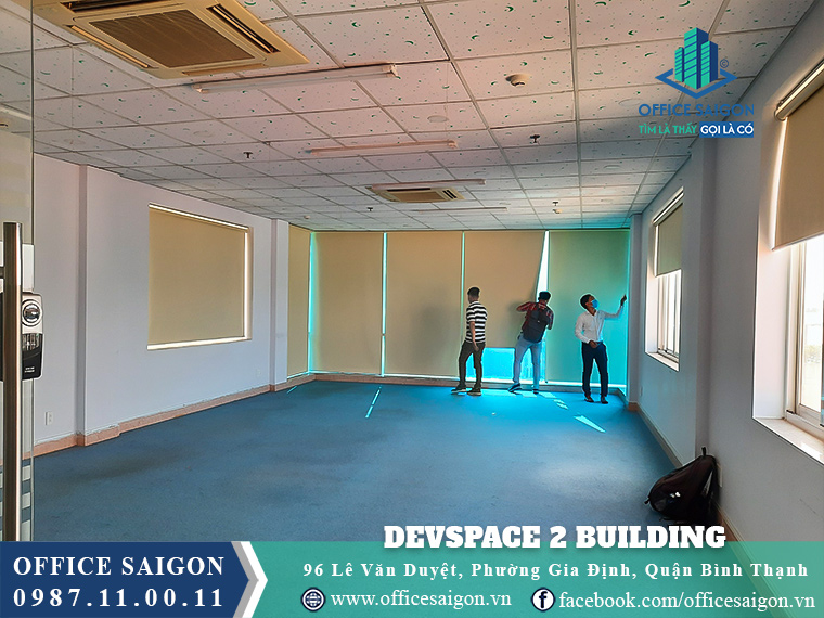 Mặt bằng tòa nhà Devspace 2 Building Lê Văn Duyệt