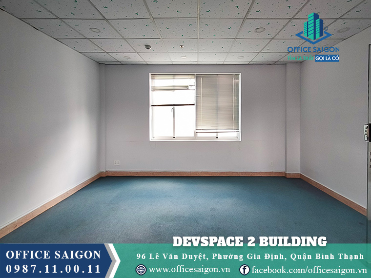 Mặt bằng tòa nhà Devspace 2 Building Lê Văn Duyệt