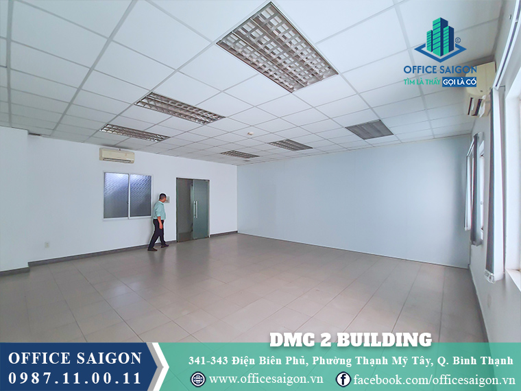 Mặt bằng toà nhà DMC 2 Building Điện Biên Phủ