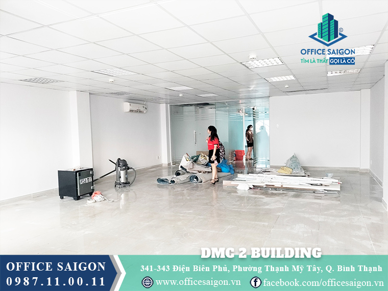 Mặt bằng toà nhà DMC 2 Building Điện Biên Phủ