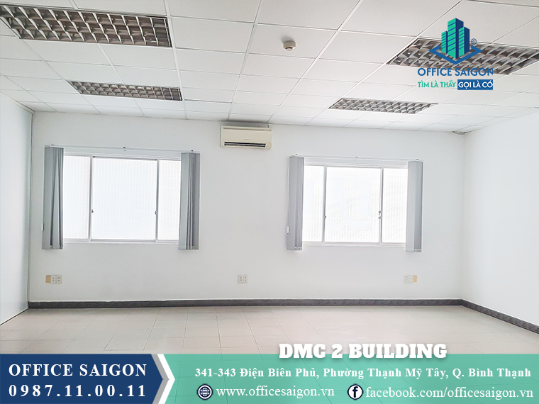 Mặt bằng toà nhà DMC 2 Building Điện Biên Phủ