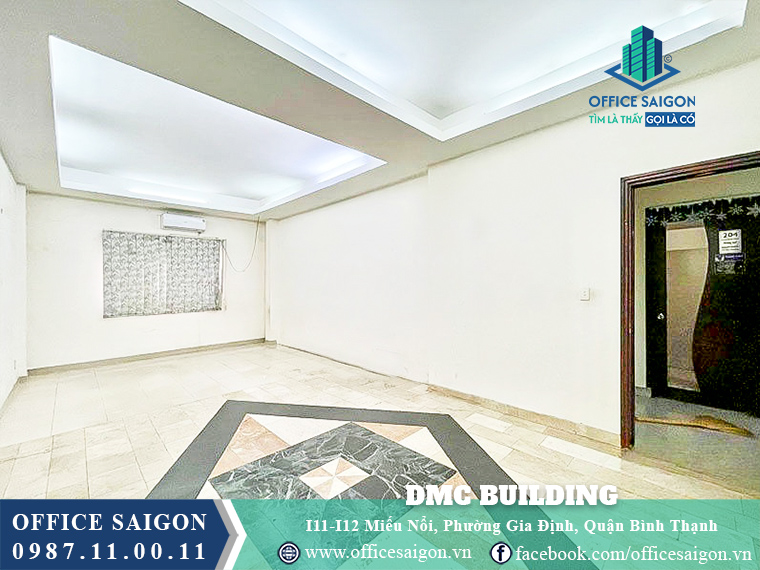 Mặt bằng tòa nhà DMC Building Miếu Nổi