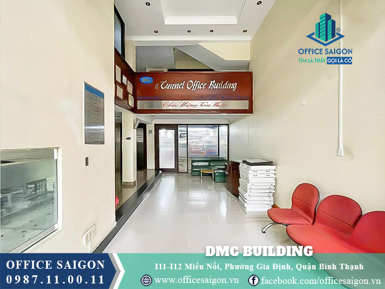 Tầng trệt tòa nhà DMC Building Miếu Nổi
