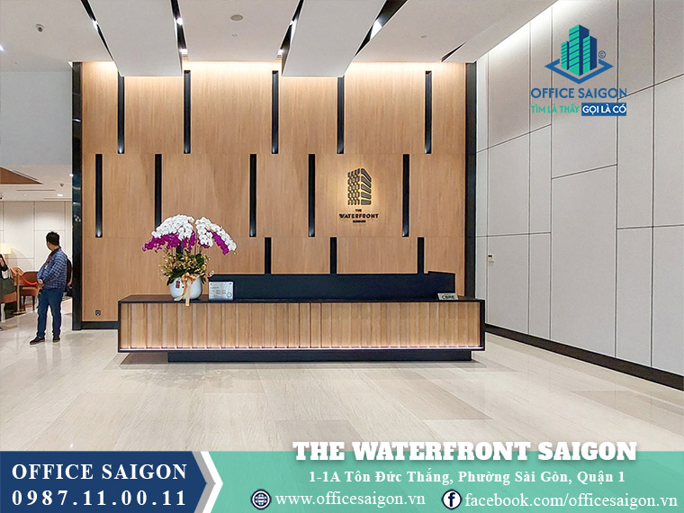 Lễ tân tòa nhà The Waterfront Saigon Tôn Đức Thắng