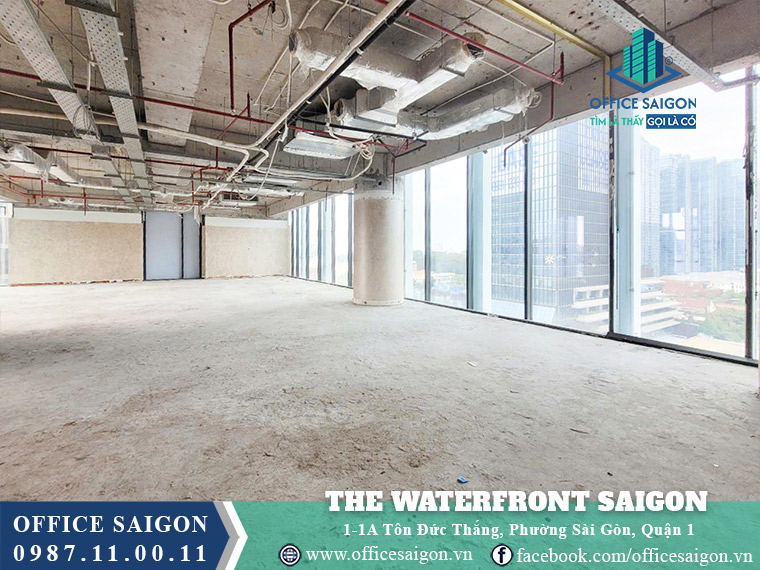 Mặt bằng tòa nhà The Waterfront Saigon Tôn Đức Thắng