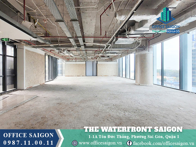 Mặt bằng tòa nhà The Waterfront Saigon Tôn Đức Thắng