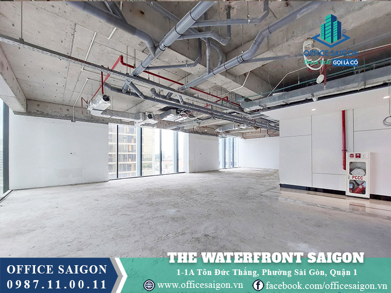 Mặt bằng tòa nhà The Waterfront Saigon Tôn Đức Thắng