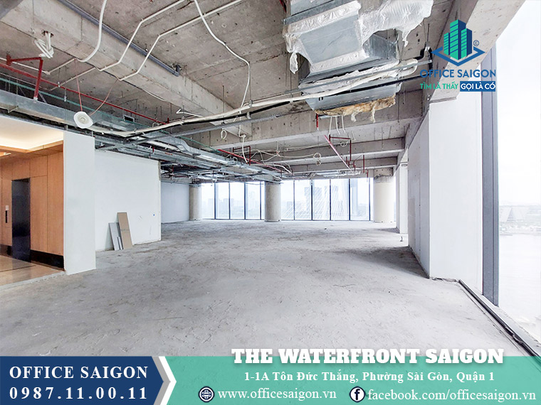 Mặt bằng tòa nhà The Waterfront Saigon Tôn Đức Thắng