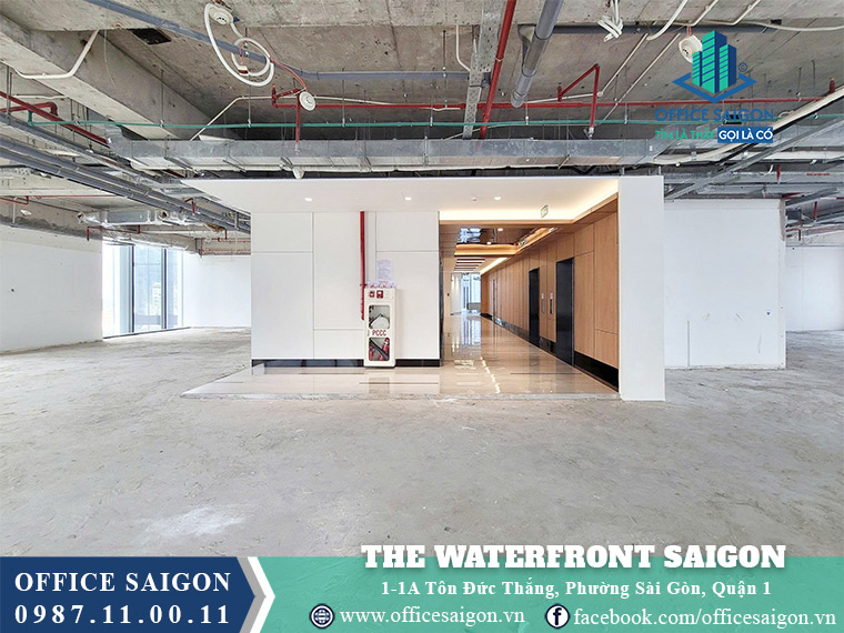 Mặt bằng tòa nhà The Waterfront Saigon Tôn Đức Thắng