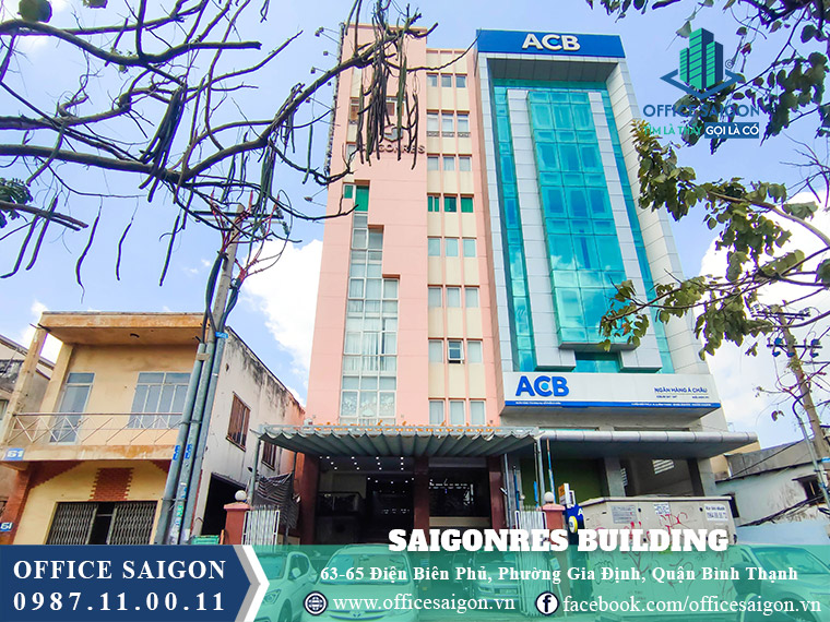 Tòa nhà SaigonRes Building Điện Biên Phủ