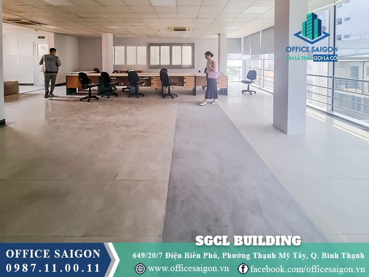 Mặt bằng tòa nhà SGCL Building Điện Biên Phủ