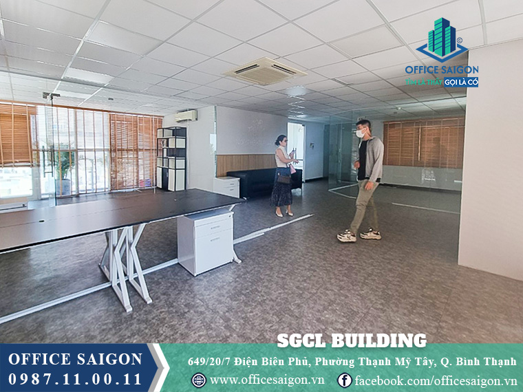 Mặt bằng tòa nhà SGCL Building Điện Biên Phủ