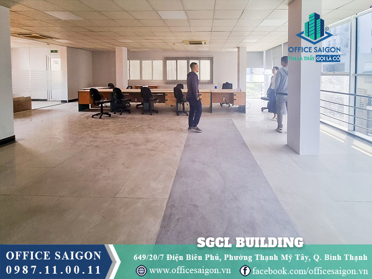 Mặt bằng tòa nhà SGCL Building Điện Biên Phủ