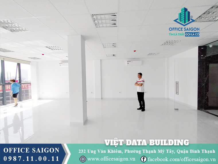 Mặt bằng tòa nhà Việt Data Building Ung Văn Khiêm