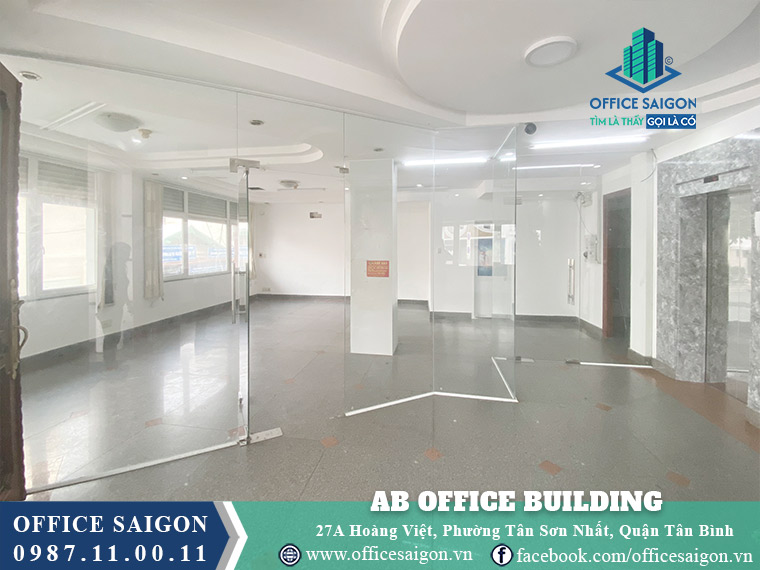 Mặt bằng toà nhà AB Office Building Hoàng Việt