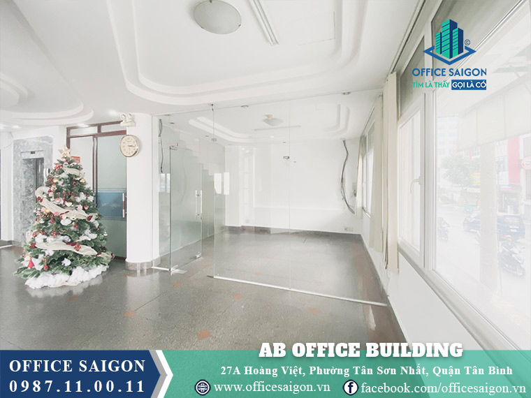 Mặt bằng toà nhà AB Office Building Hoàng Việt