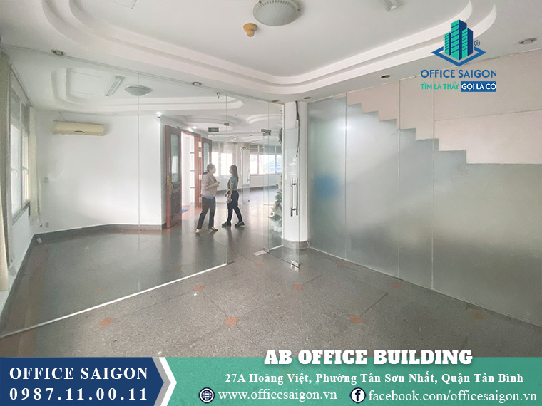 Mặt bằng toà nhà AB Office Building Hoàng Việt