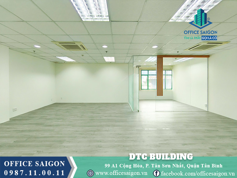 Mặt bằng toà nhà DTC Building Cộng Hoà