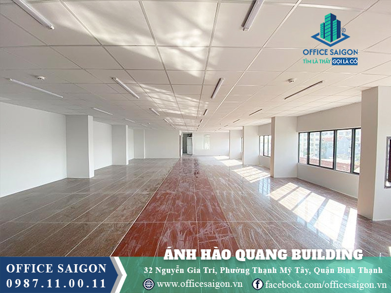 Mặt bằng toà nhà Ánh Hào Quang Building