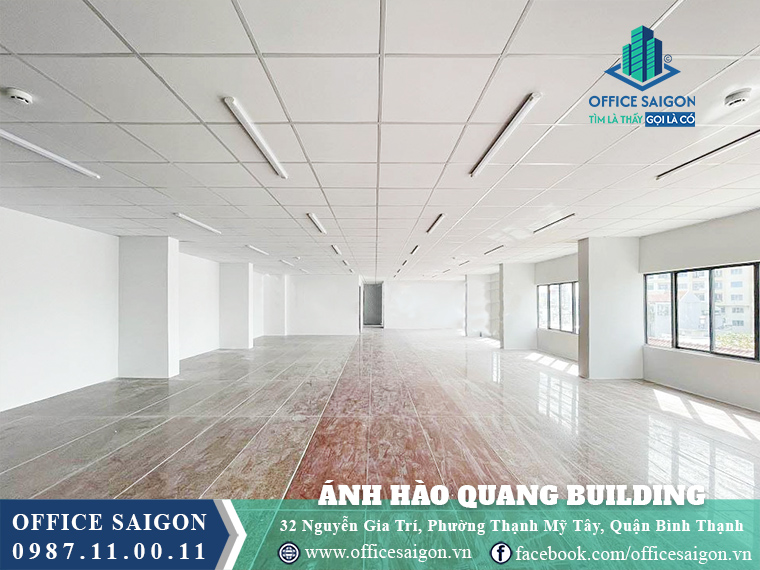 Mặt bằng toà nhà Ánh Hào Quang Building