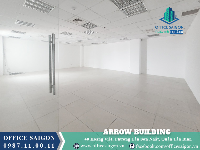 Mặt bằng tòa nhà Arrow Building Hoàng Việt