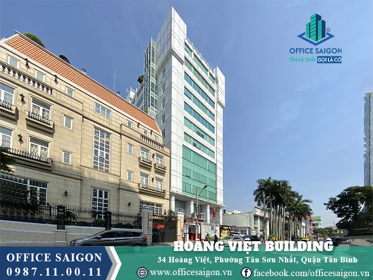 Toà nhà Hoàng Việt Building Quận Tân Bình