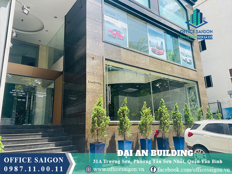 Lối vào toà nhà Đại An Building Trường Sơn