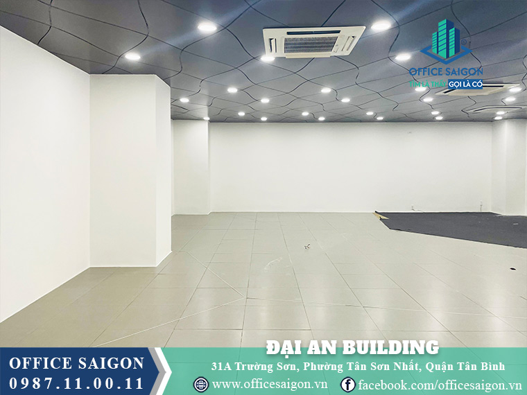 Mặt bằng toà nhà Đại An Building Trường Sơn