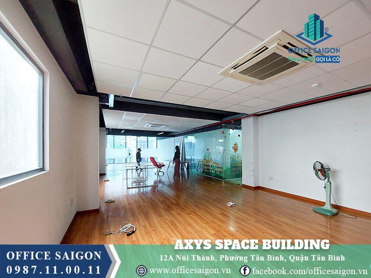 Mặt bằng toà nhà Axys Space Building Núi Thành