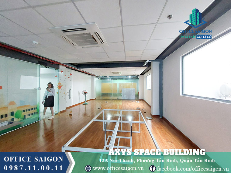 Mặt bằng toà nhà Axys Space Building Núi Thành