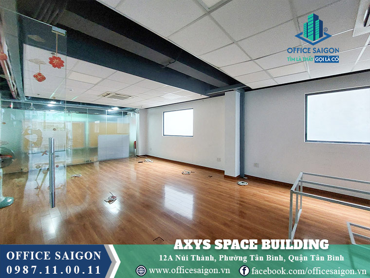 Mặt bằng toà nhà Axys Space Building Núi Thành
