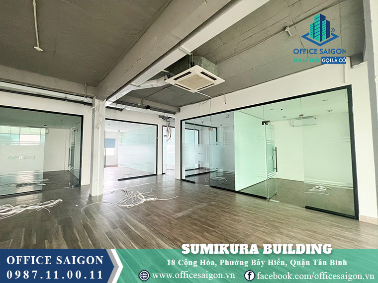 Mặt bằng tòa nhà Sumikura Building Cộng Hoà