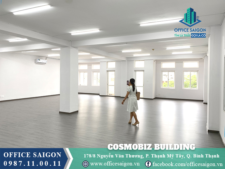 Mặt bằng tòa nhà Cosmobiz Building Nguyễn Văn Thương