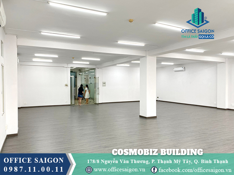 Mặt bằng tòa nhà Cosmobiz Building Nguyễn Văn Thương