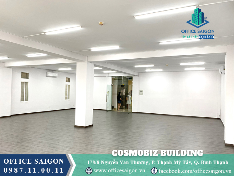 Mặt bằng tòa nhà Cosmobiz Building Nguyễn Văn Thương