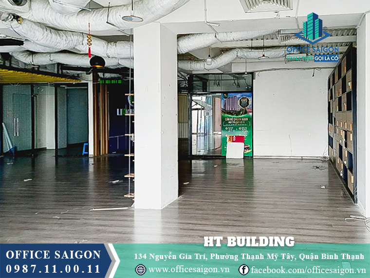 Mặt bằng toà nhà HT Building Nguyễn Gia Trí