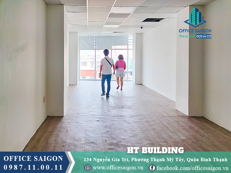 Mặt bằng toà nhà HT Building Nguyễn Gia Trí