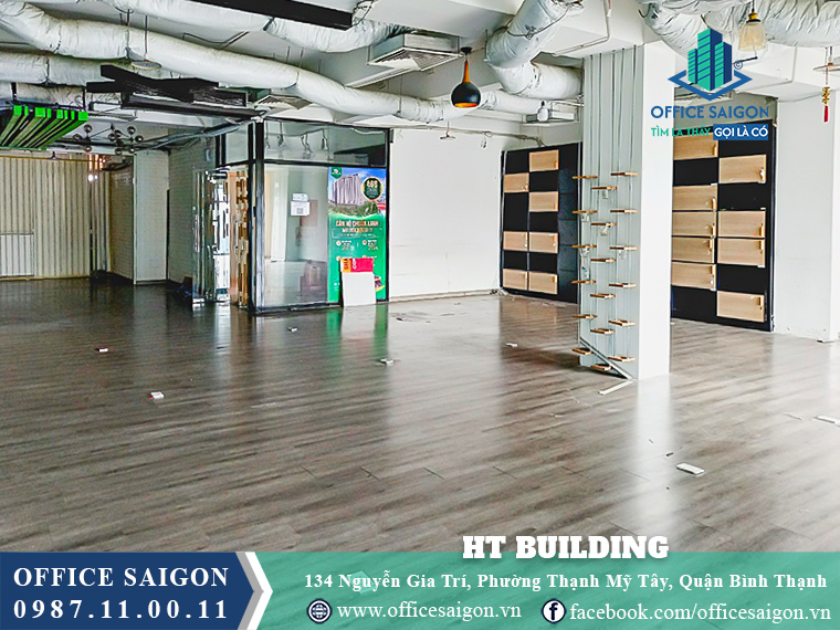 Mặt bằng toà nhà HT Building Nguyễn Gia Trí