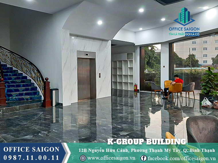 Thang máy tòa nhà K-Group building Nguyễn Hữu Cảnh