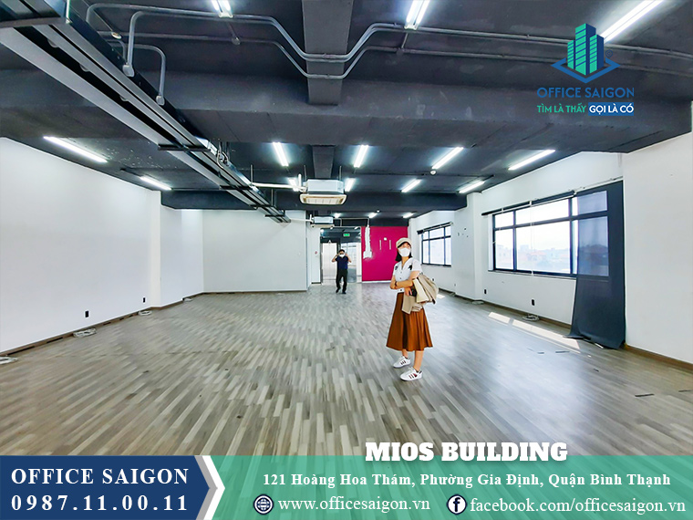 Mặt bằng toà nhà Mios Building Hoàng Hoa Thám