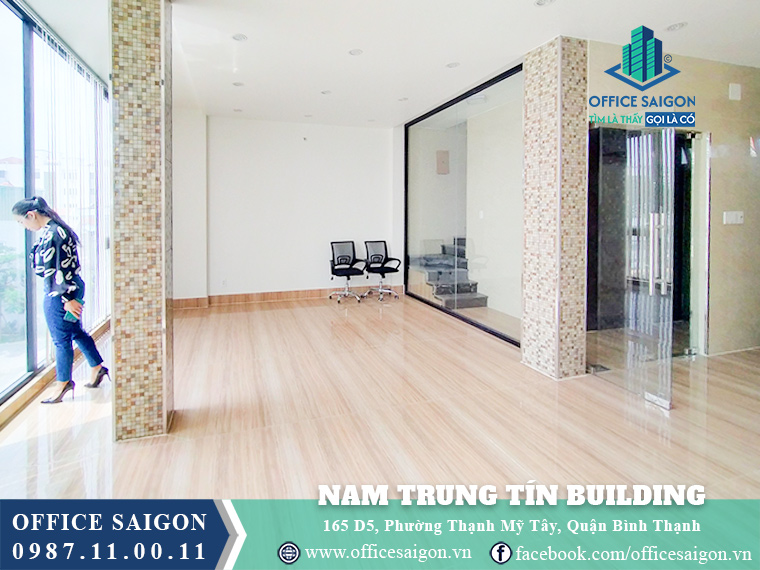 Mặt bằng tòa nhà Nam Trung Tín building đường D5