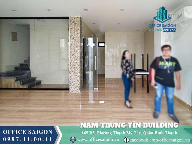 Mặt bằng tòa nhà Nam Trung Tín building đường D5