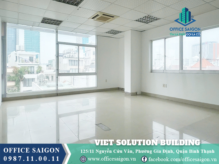 Mặt bằng tòa nhà Viet Solution Building Nguyễn Cửu Vân