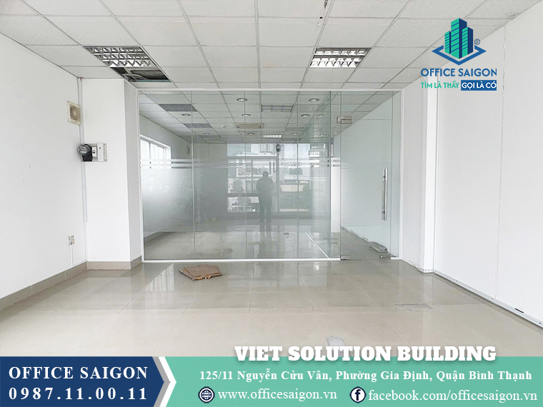 Mặt bằng tòa nhà Viet Solution Building Nguyễn Cửu Vân