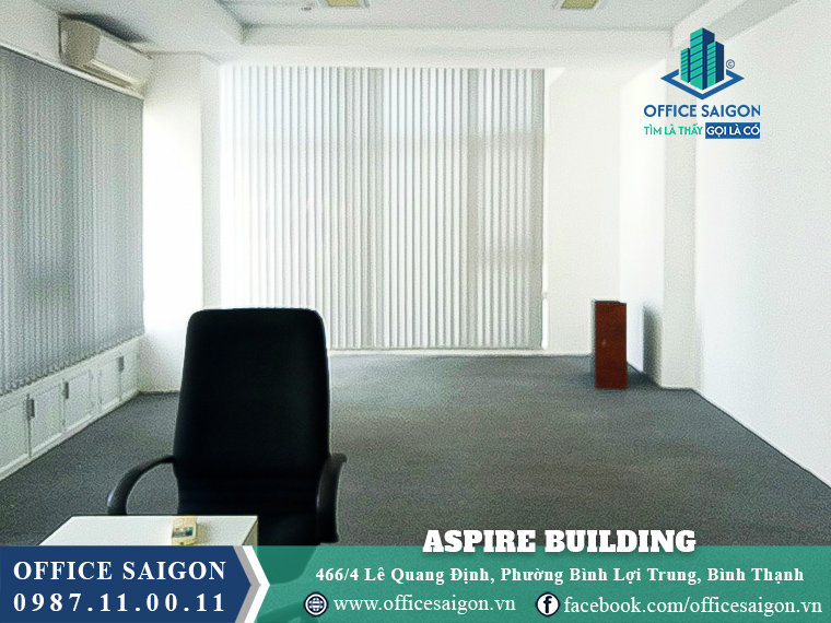 Mặt bằng toà nhà Aspire Building Lê Quang Định