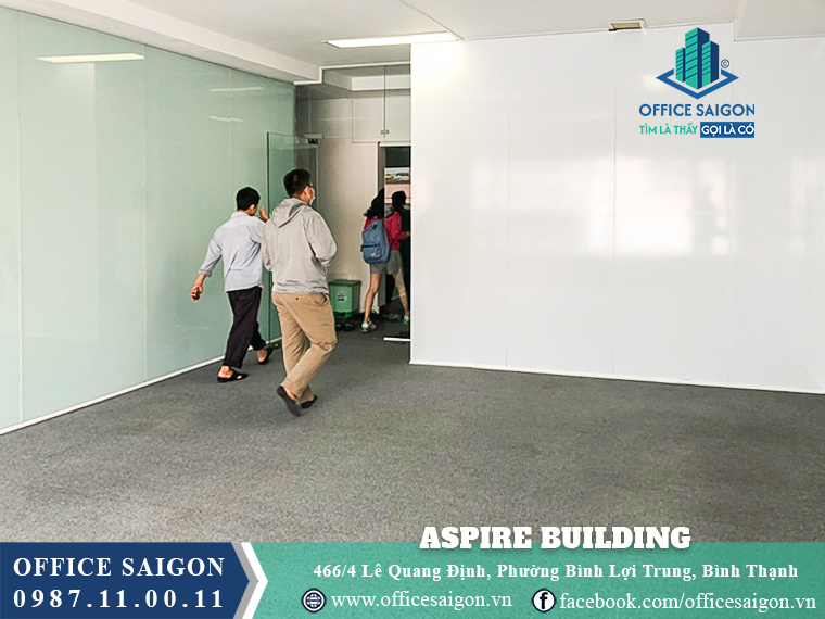 Mặt bằng toà nhà Aspire Building Lê Quang Định