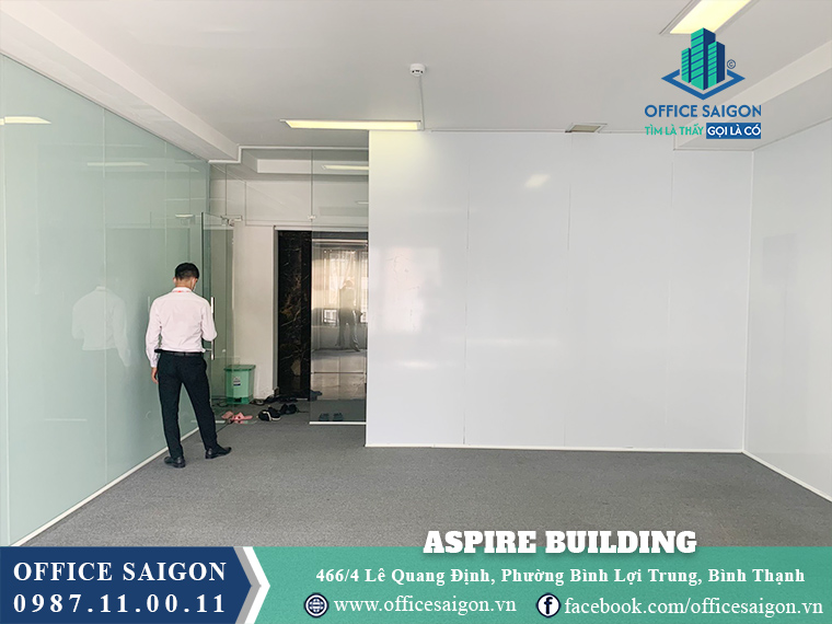 Mặt bằng toà nhà Aspire Building Lê Quang Định