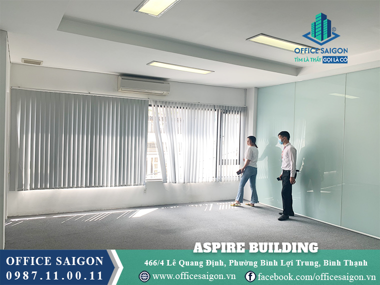 Mặt bằng toà nhà Aspire Building Lê Quang Định