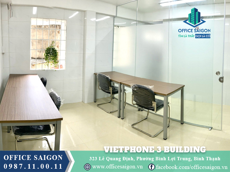 Mặt bằng toà nhà VietPhone 3 Building Lê Quang Định