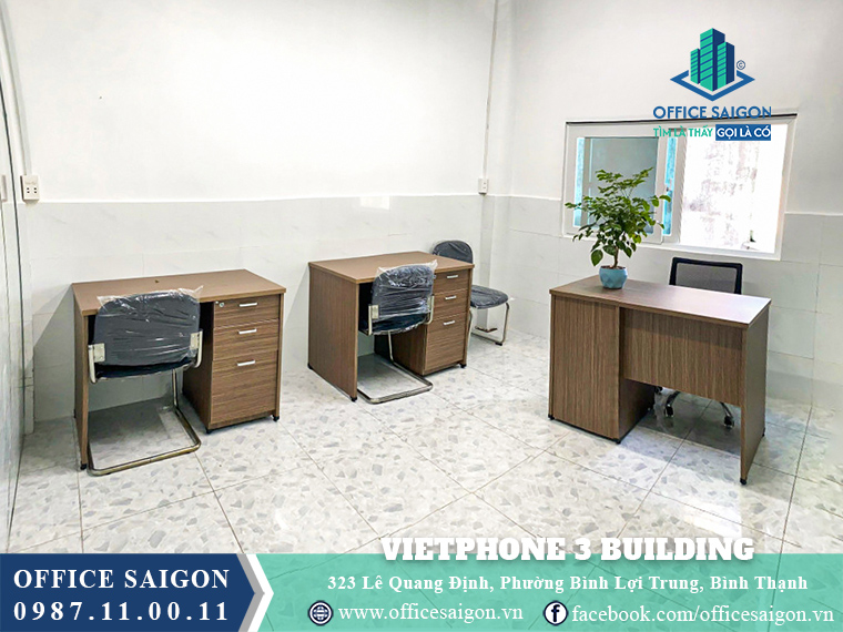 Mặt bằng toà nhà VietPhone 3 Building Lê Quang Định